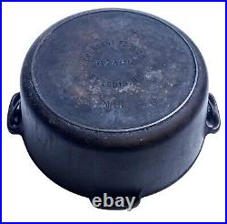 Crescent Foundry Co Ozark 10 Cast Iron Dutch Oven & LID