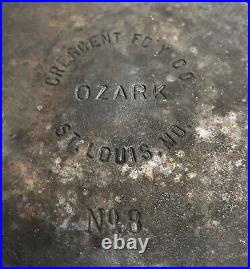Crescent Foundry Co Ozark 10 Cast Iron Dutch Oven & LID