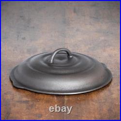 Crescent Ozark #8 258L Skillet Cover Bee Hive Cast Iron Lid Restored