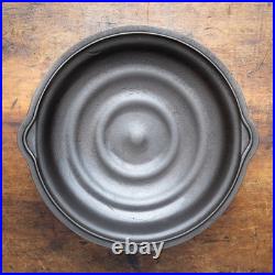 Crescent Ozark #8 258L Skillet Cover Bee Hive Cast Iron Lid Restored