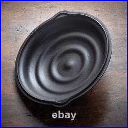 Crescent Ozark #8 258L Skillet Cover Bee Hive Cast Iron Lid Restored