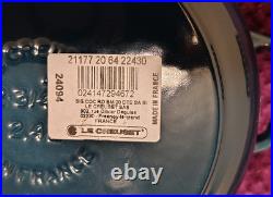 DEEP TEAL -DTE Le Creuset Signature Cast Iron 3.5 Quart Sauteuse Dutch Oven NIB
