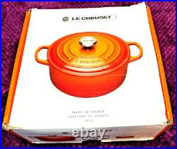 DEEP TEAL -DTE Le Creuset Signature Cast Iron 3.5 Quart Sauteuse Dutch Oven NIB