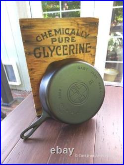 DEFECTIVE Griswold 8 Cast Iron Skillet With Large Block Logo Restored G3D