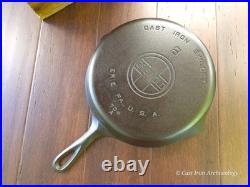 DEFECTIVE Griswold 8 Cast Iron Skillet With Large Block Logo Restored G3D
