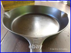 DEFECTIVE Griswold 8 Cast Iron Skillet With Large Block Logo Restored G3D