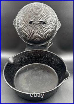 DEFECTIVE Vintage Chicago Hardware Foundry 88CA Hammered Cast Iron Chick G3D