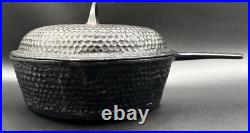 DEFECTIVE Vintage Chicago Hardware Foundry 88CA Hammered Cast Iron Chick G3D