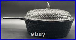 DEFECTIVE Vintage Chicago Hardware Foundry 88CA Hammered Cast Iron Chick G3D