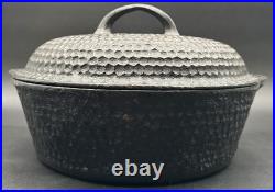 DEFECTIVE Vintage Chicago Hardware Foundry 88CA Hammered Cast Iron Chick G3D