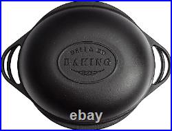 Deli&Co. Baking Pre-Seasoned Cast Iron Bread Pan Multicooker Bake sourdough