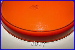 Descoware porcelainized cast iron casserole cookware FLAME RED Belgium