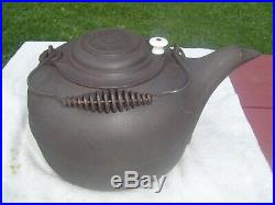 ERIE # 9 Cast Iron Tea Kettle with SPIDER LOGO, Early 1880's, NICE, VERY RARE
