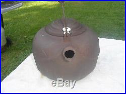 ERIE # 9 Cast Iron Tea Kettle with SPIDER LOGO, Early 1880's, NICE, VERY RARE