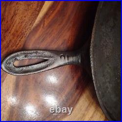 ERIE Cast Iron Handle Round Griddle No. 10, Circa 1880