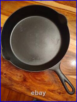 ERIE Cast Iron Skillet #9, 2nd Series, Circa 1886-1892