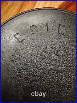 ERIE Cast Iron Skillet #9, 2nd Series, Circa 1886-1892