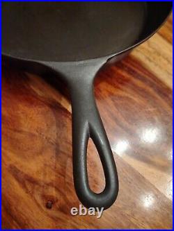 ERIE Cast Iron Skillet #9, 2nd Series, Circa 1886-1892