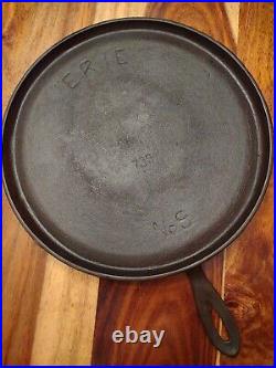 ERIE No. 9 Cast Iron Handle Griddle (739), Fully Restored, Circa 1885-1905