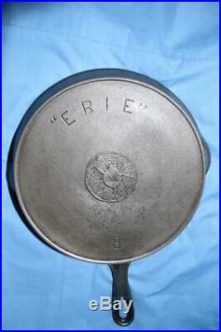 ERIE SPIDER SKILLET, #8, extremely rare piece