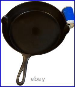 EXTRA LARGE 13 Antique Cast Iron Skillet Pan Favorite Piqua Ware Piquaware THIN