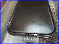 Early Foundry Dickson PA Cast Iron #11 Long Griddle, restored