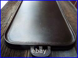 Early Foundry Dickson PA Cast Iron #11 Long Griddle, restored