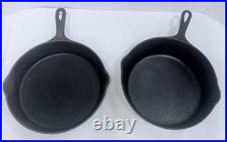 Early WAGNER Ware Sidney O #8 C Cast Iron Frying Pan c. 1920's + Sidney O 1088 O