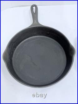 Early WAGNER Ware Sidney O #8 C Cast Iron Frying Pan c. 1920's + Sidney O 1088 O