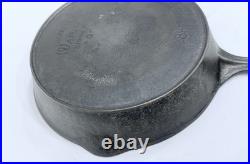 Early WAGNER Ware Sidney O #8 C Cast Iron Frying Pan c. 1920's + Sidney O 1088 O