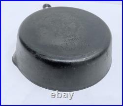 Early WAGNER Ware Sidney O #8 C Cast Iron Frying Pan c. 1920's + Sidney O 1088 O