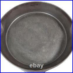 Early Wagner Sidney O Cast Iron Skillet #12 Double Pour Heat Ring Arc/high Logo