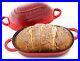 Enameled Cast Iron Bread Oven (Red), Non-Stick Single Loaf Cast Iron Bread Pan