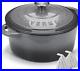 Enameled Cast Iron Dutch Oven 5.5QT Pot with Lid Cookbook & Cotton Potholders