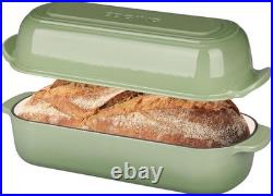 Enameled Cast Iron Loaf Pan with Lid, Bread pan, Dutch Oven Bread pan for Hom