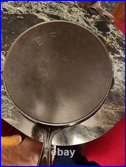 Erie 10 cast iron skillet repaired please see picture