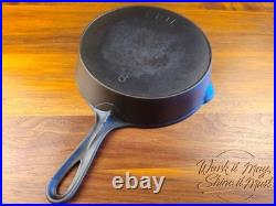 Erie #6 Vintage Restored Cast Iron Skillet 2nd Series (Pre-Griswold)