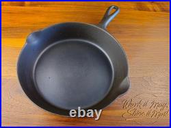Erie #6 Vintage Restored Cast Iron Skillet 2nd Series (Pre-Griswold)