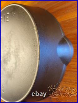 Erie #6 Vintage Restored Cast Iron Skillet 2nd Series (Pre-Griswold)