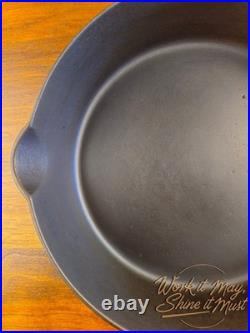 Erie #6 Vintage Restored Cast Iron Skillet 2nd Series (Pre-Griswold)