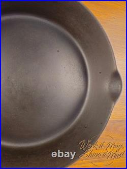 Erie #6 Vintage Restored Cast Iron Skillet 2nd Series (Pre-Griswold)