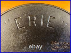 Erie #6 Vintage Restored Cast Iron Skillet 2nd Series (Pre-Griswold)