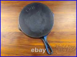 Erie #6 Vintage Restored Cast Iron Skillet 2nd Series (Pre-Griswold)