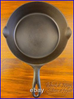 Erie #6 Vintage Restored Cast Iron Skillet 2nd Series (Pre-Griswold)