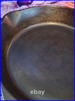 Erie Cast Iron Skillet #8 Pre Griswold 10 Kitchen Antique Cookware Camping 704G