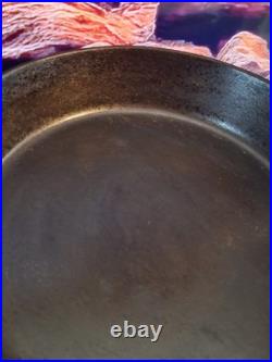 Erie Cast Iron Skillet #8 Pre Griswold 10 Kitchen Antique Cookware Camping 704G
