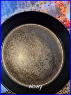 Erie Cast Iron Skillet #8 Pre Griswold 10 Kitchen Antique Cookware Camping 704G