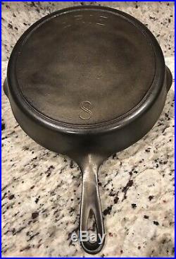 Erie Fancy #8 Cast Iron Skillet 704g Beautiful