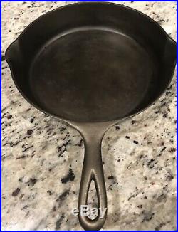 Erie Fancy #8 Cast Iron Skillet 704g Beautiful