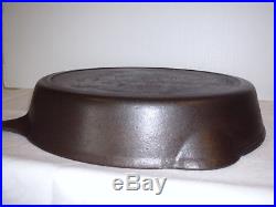 Erie Griswold 717 #11 Cast Iron Skillet Slant Logo Restored Sits Flat